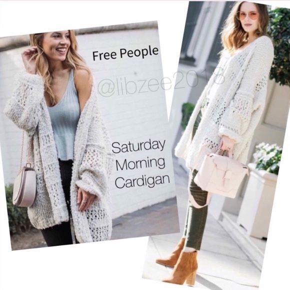 Free People Sweaters - Free People Saturday Morning Cardigan NWT XS/S